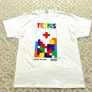 Tetris American Red Cross Donor Tee Shirt
